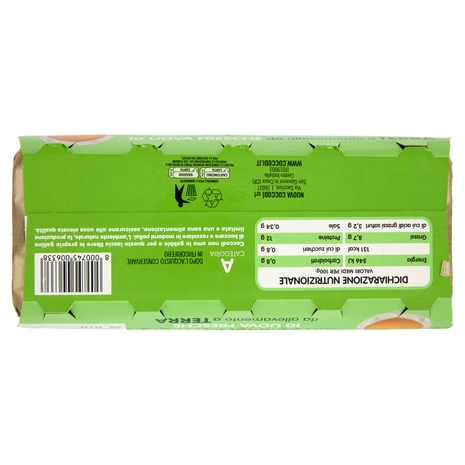 Coccodì Medie 10 Uova Fresche da allevamento a Terra